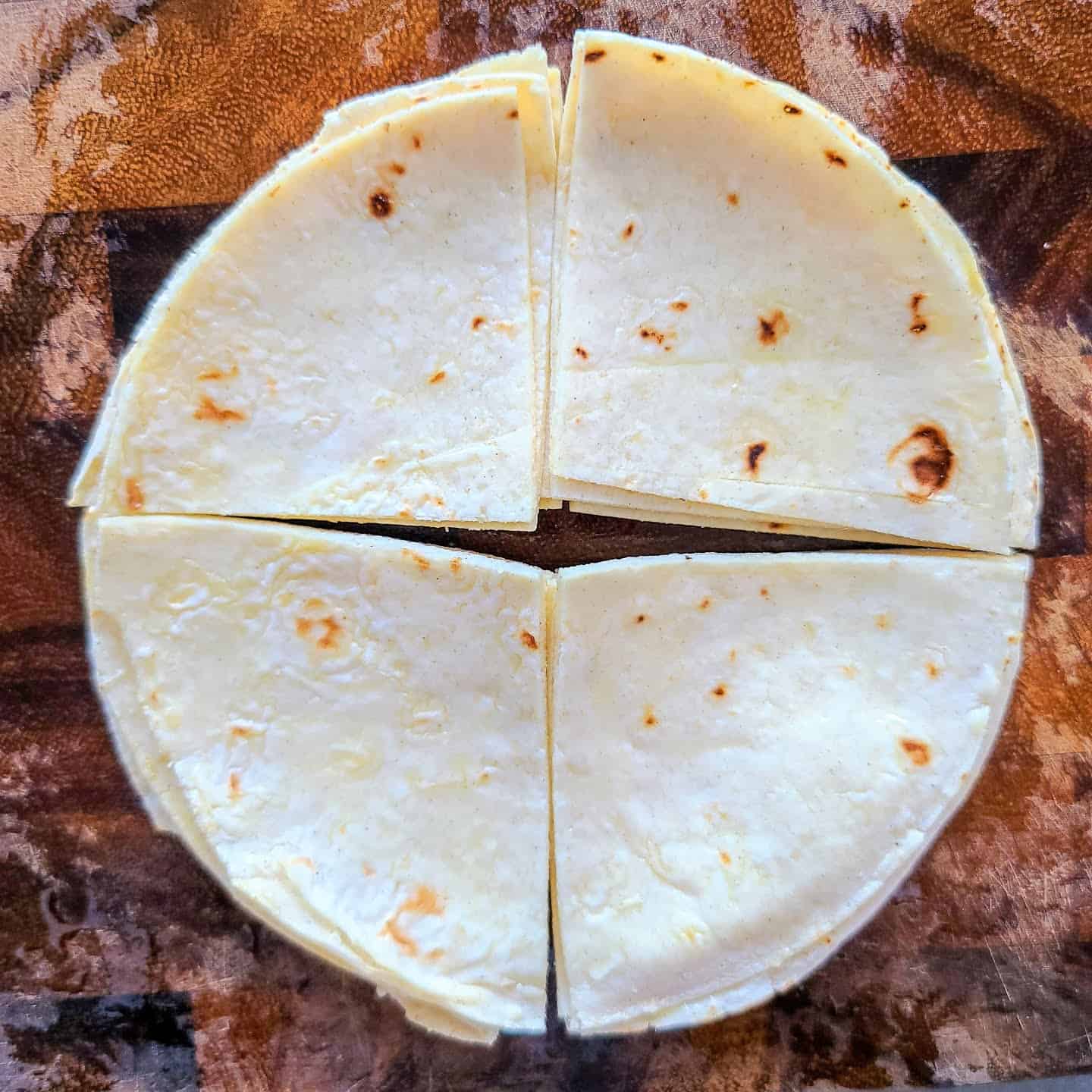 4 tortilla chips per tortilla