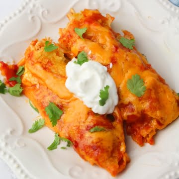 americas kitchen chicken enchiladas featured