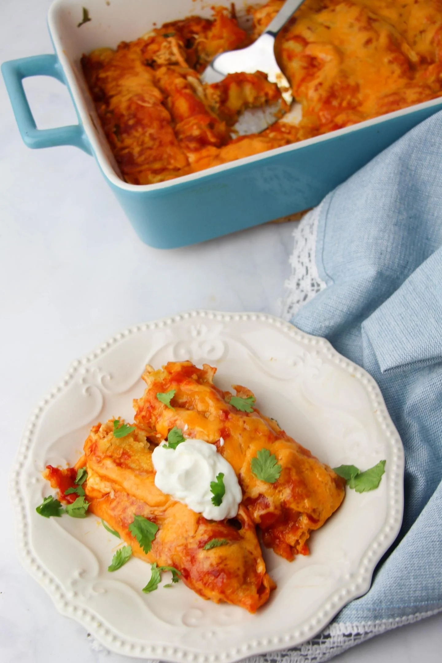 America's test kitchen chicken enchiladas