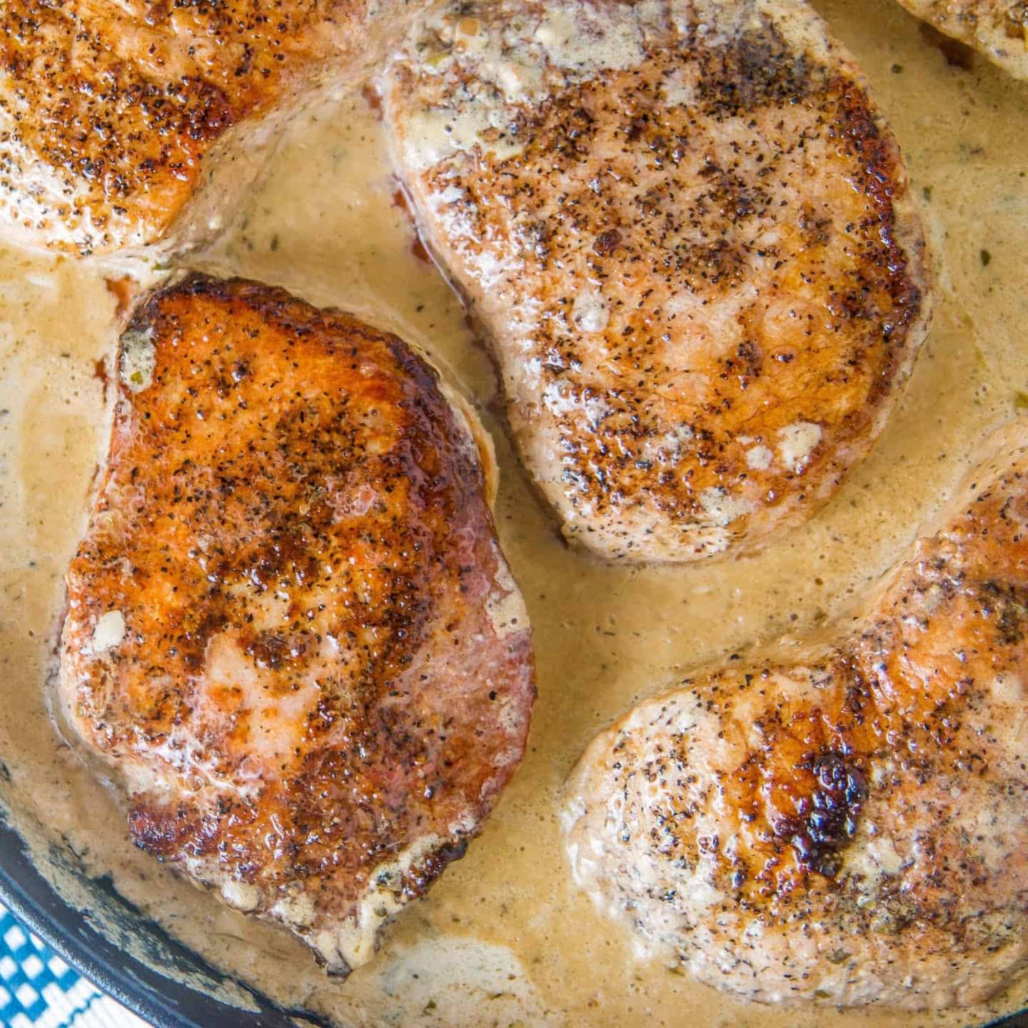 Creamy Ranch Pork Chops