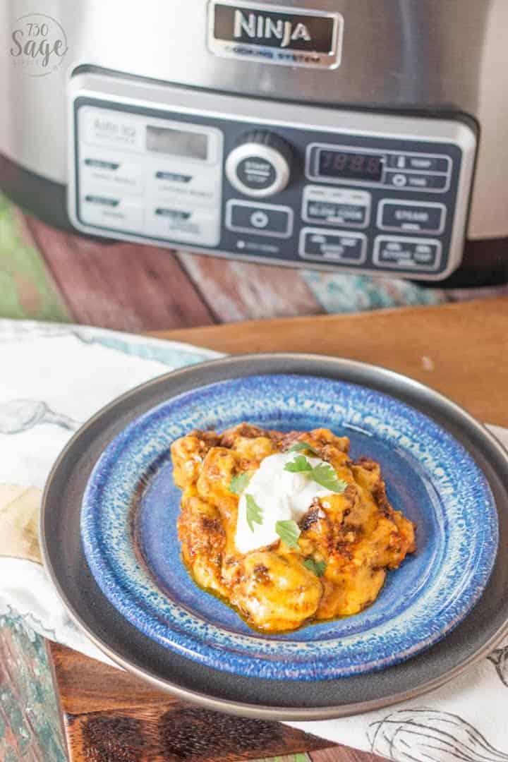 Ground Beef Enchiladas "Ninja Style" 730 Sage Street