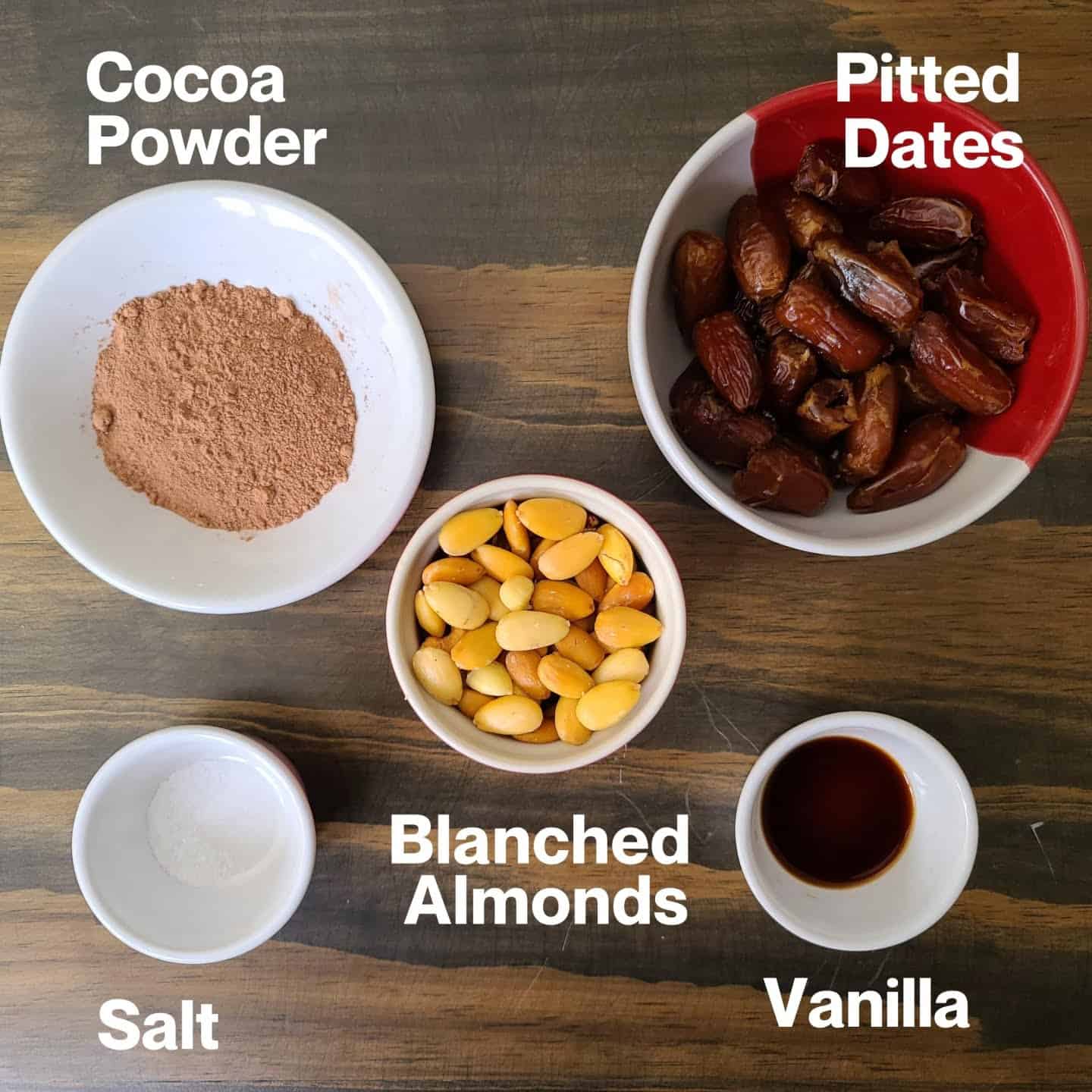 Chocolate Brownie Larabars ingredients