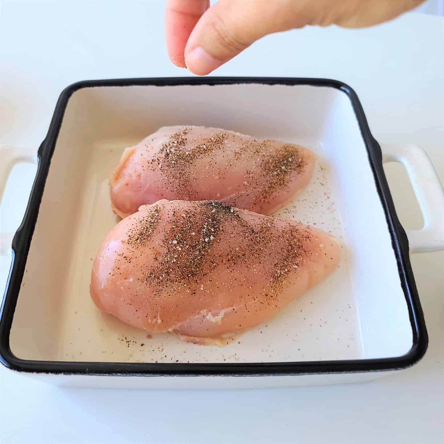 step1 chicken pesto