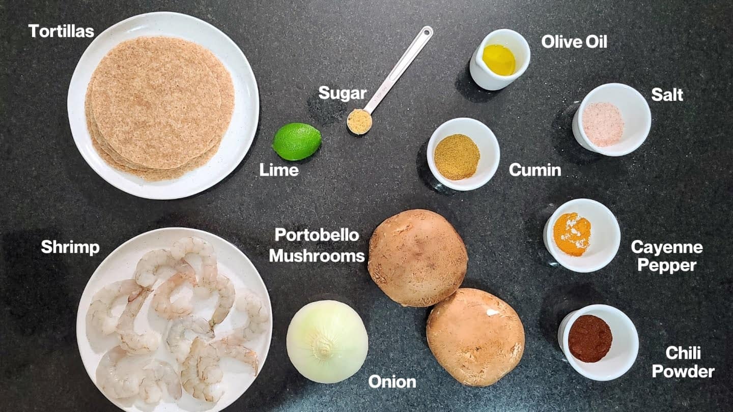 shrimp tacos ingredients