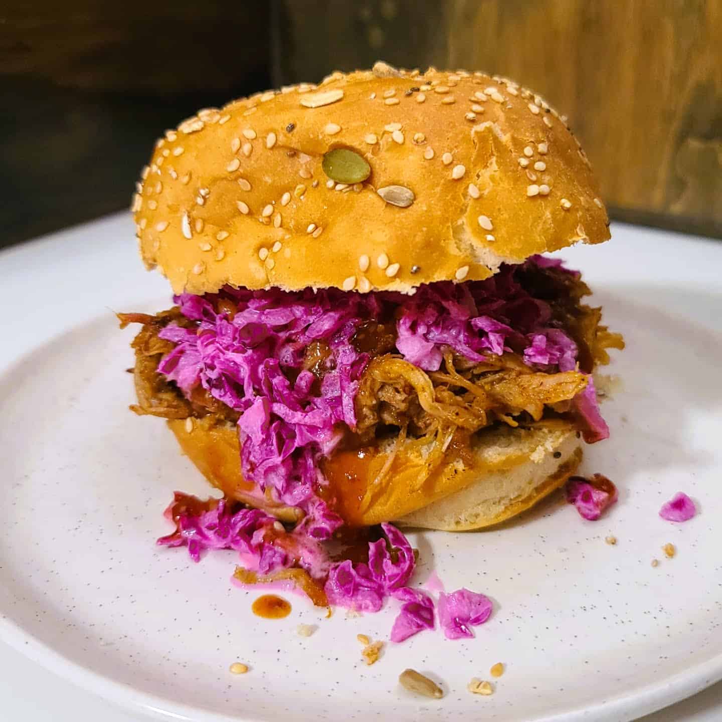 pulled pork sandwich