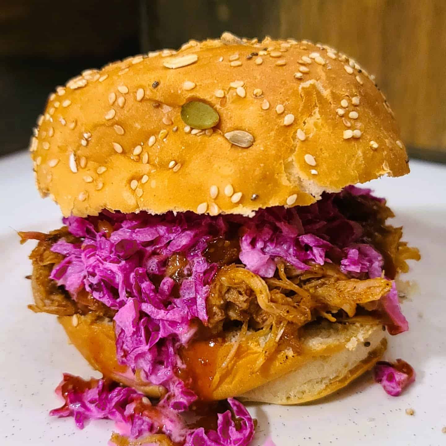 pulled pork sandwich