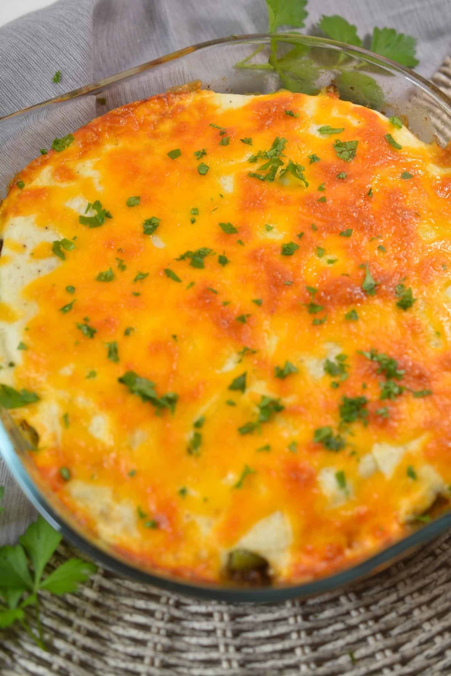 Baked Cauliflower Shepherds Pie