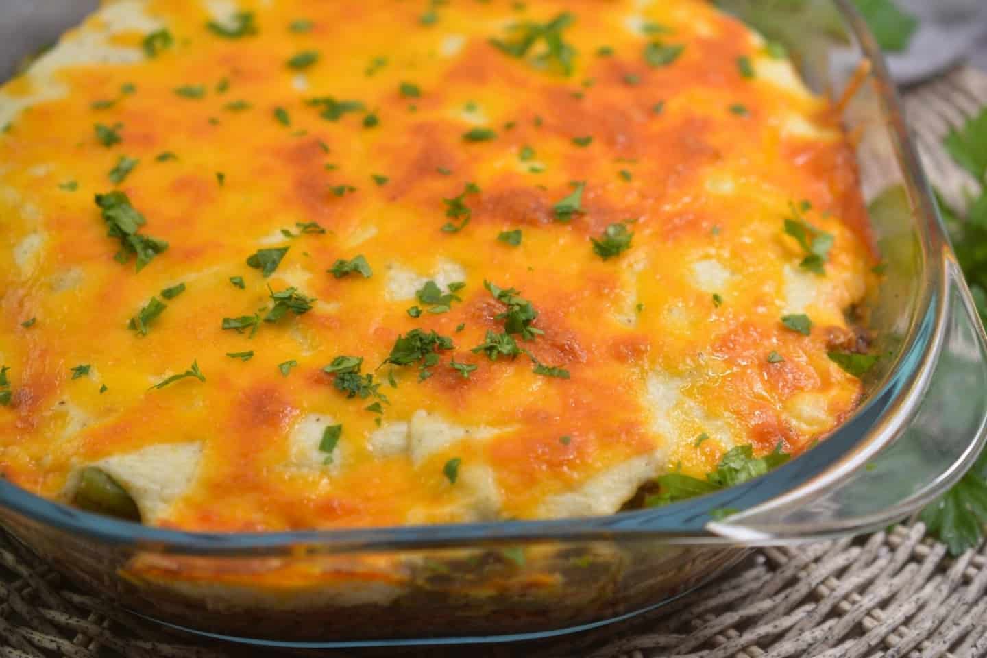 Cooled Cauliflower Shepherds Pie