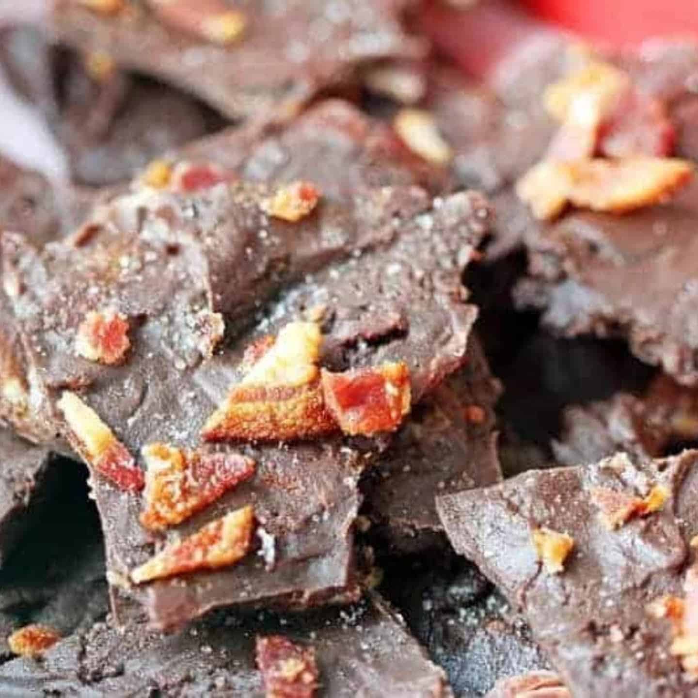 Dark Chocolate Bacon Bark