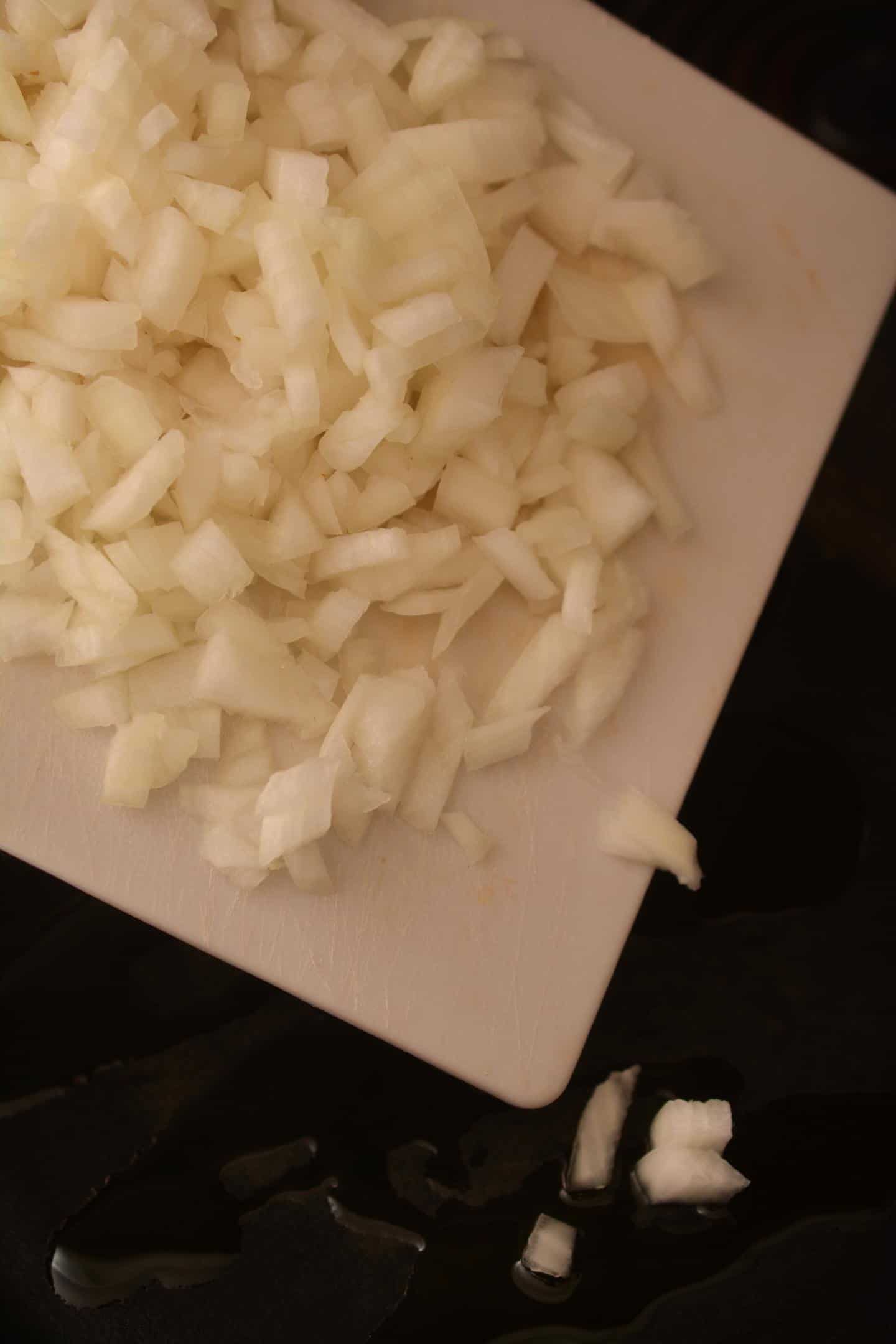 Finely Diced Onions