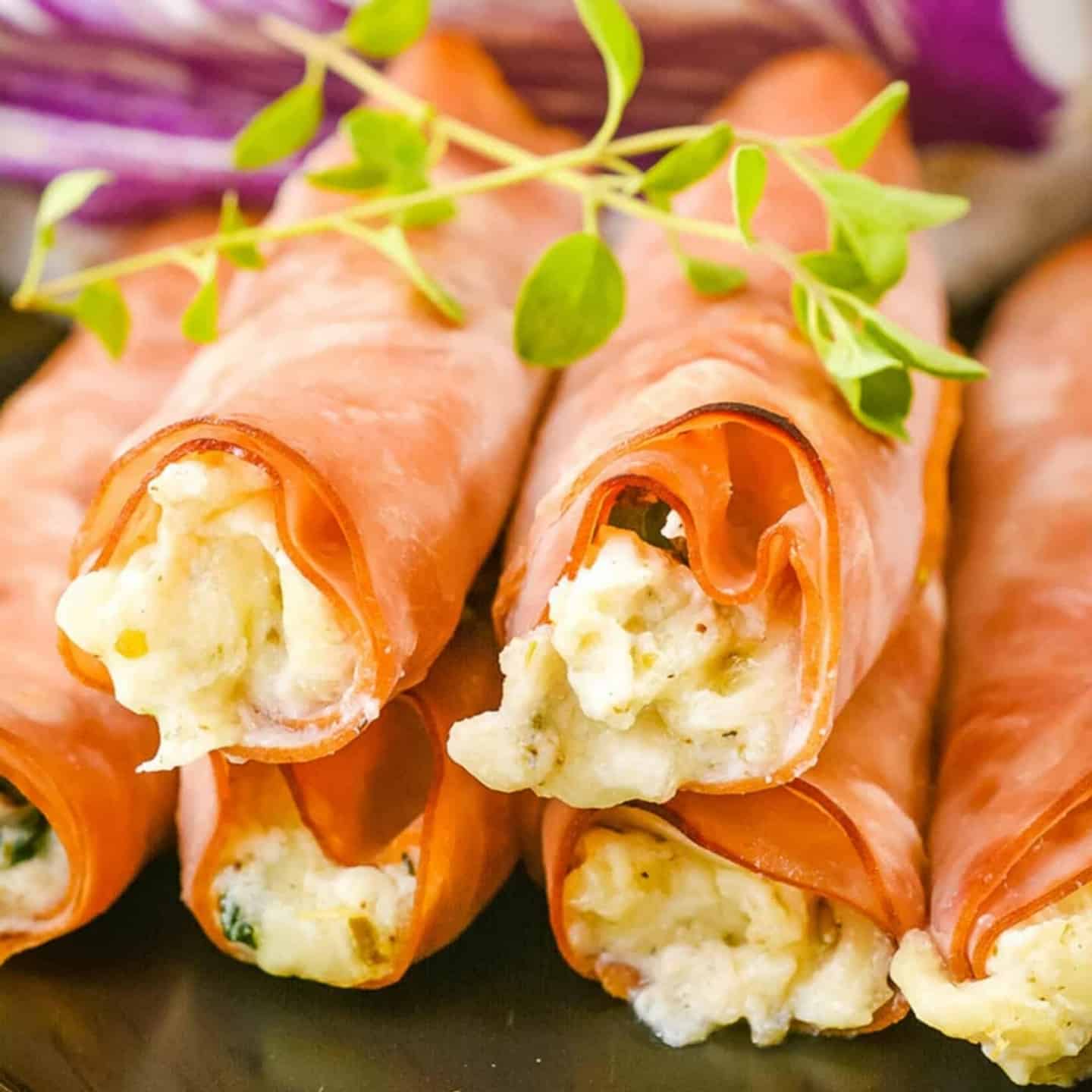 Ham Roll Ups with Ricotta