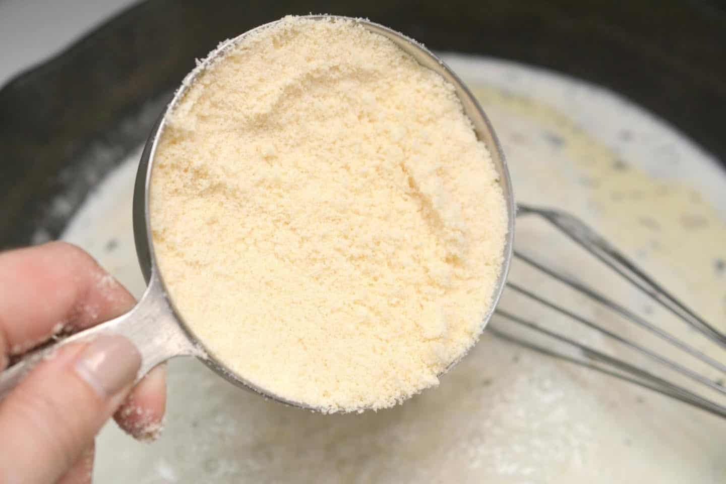 Parmesan Cheese Into Heavy Cream