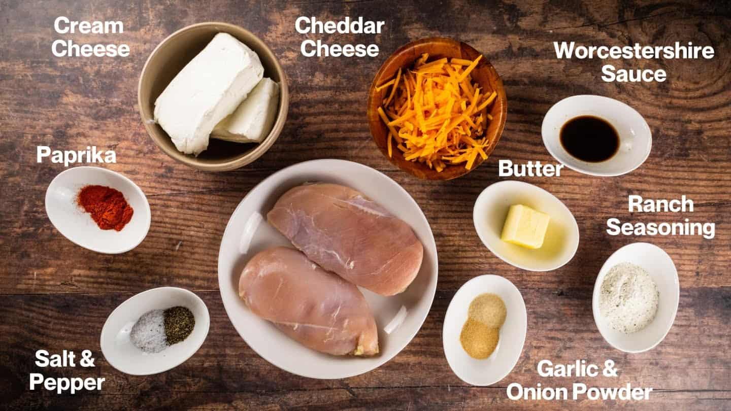 Stuffed chicken ingredients
