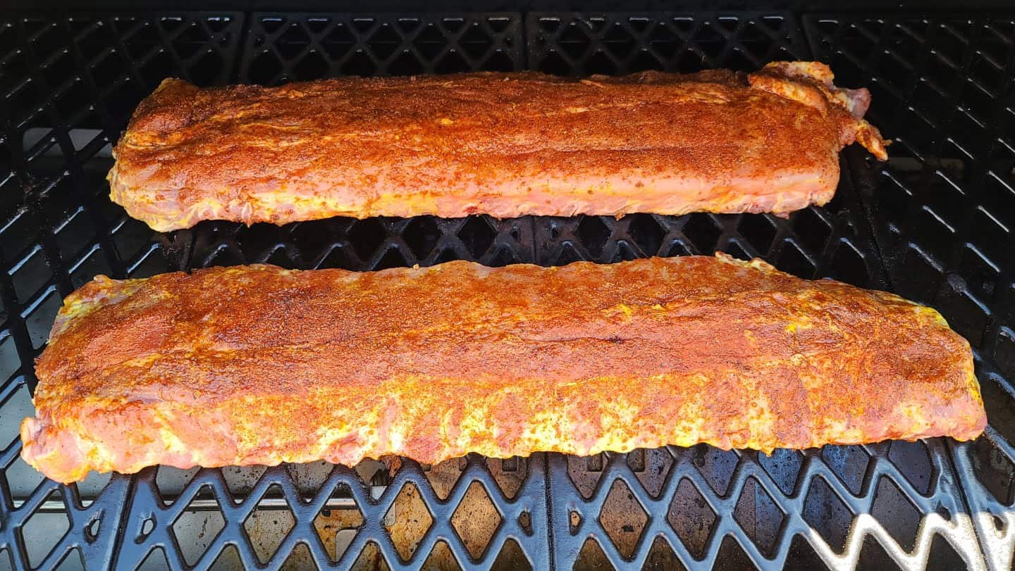  smoked pork ribs