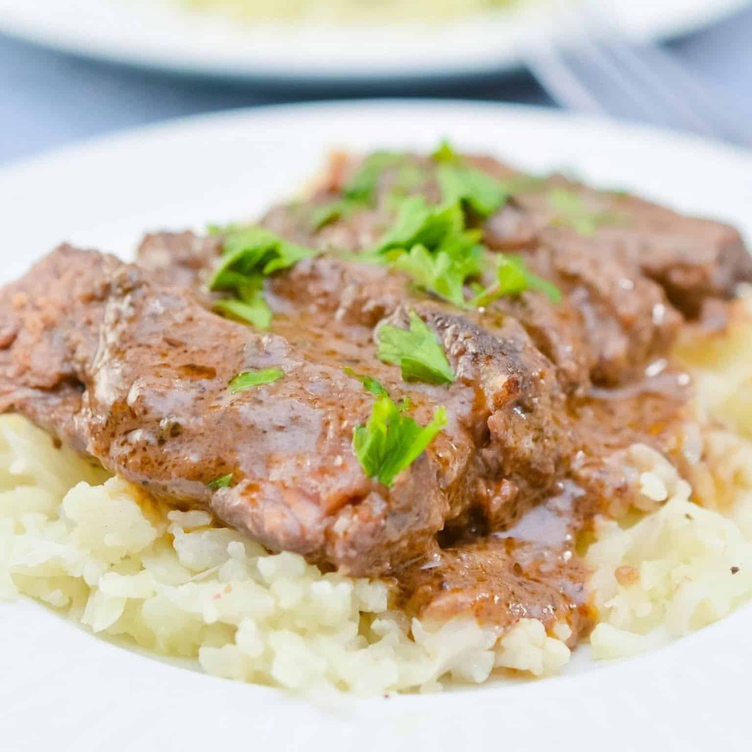 Braised "Boneless" Short Ribs Slow Cooker (So Tender!)