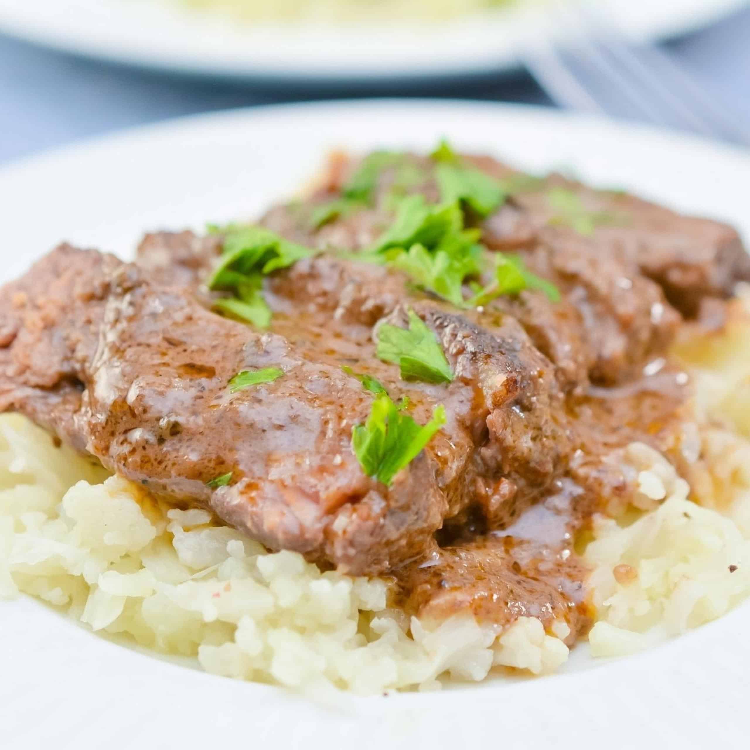 Braised "Boneless" Short Ribs Slow Cooker (So Tender!)