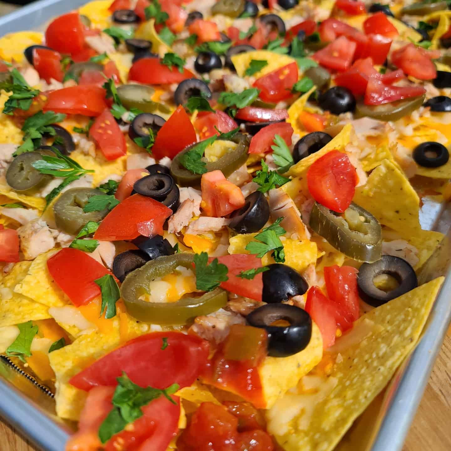 Smoked Chicken Nachos