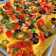 Smoked Chicken Nachos - Featured