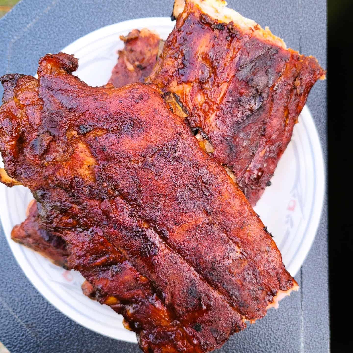  smoked pork ribs