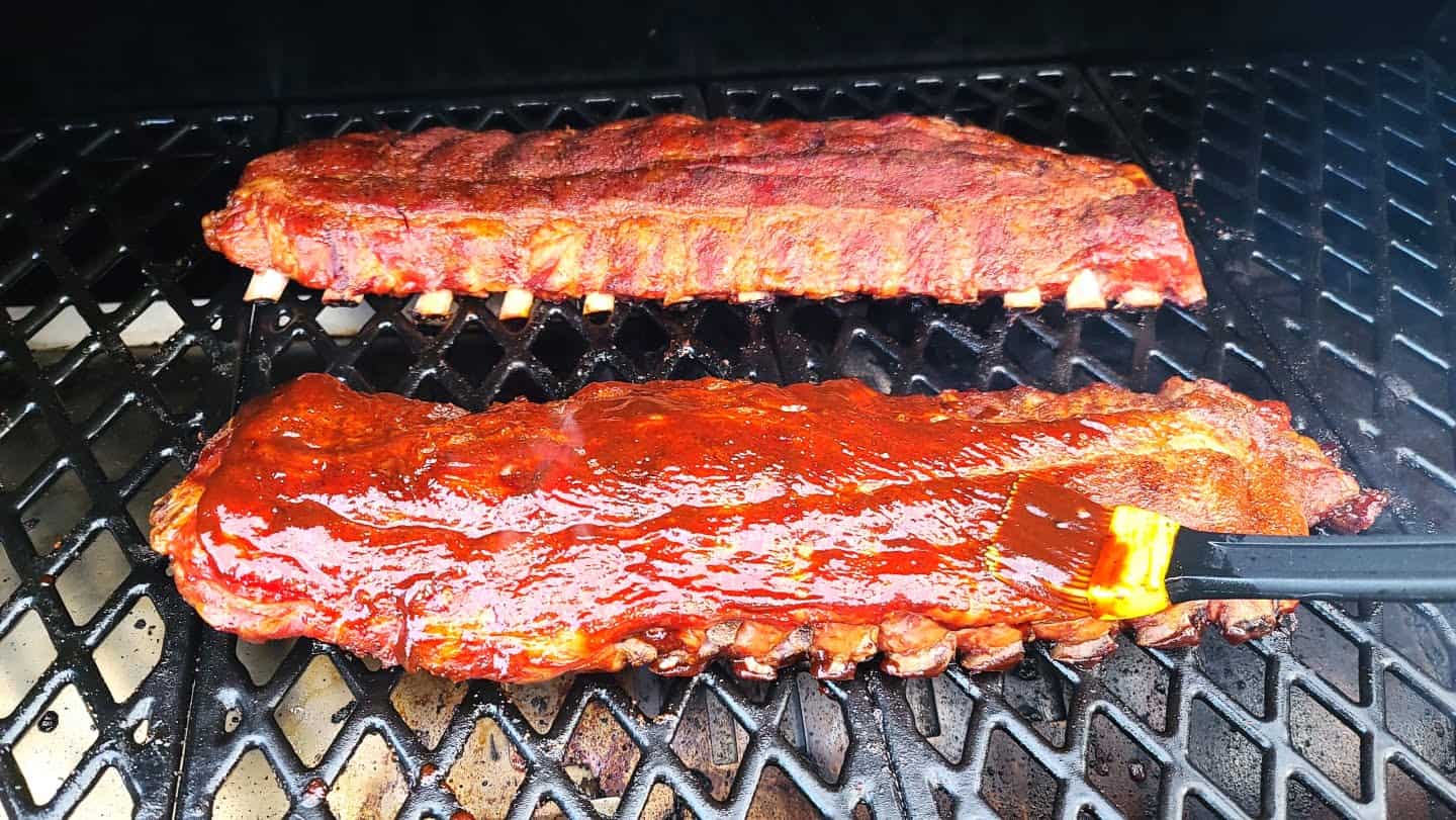  smoked pork ribs