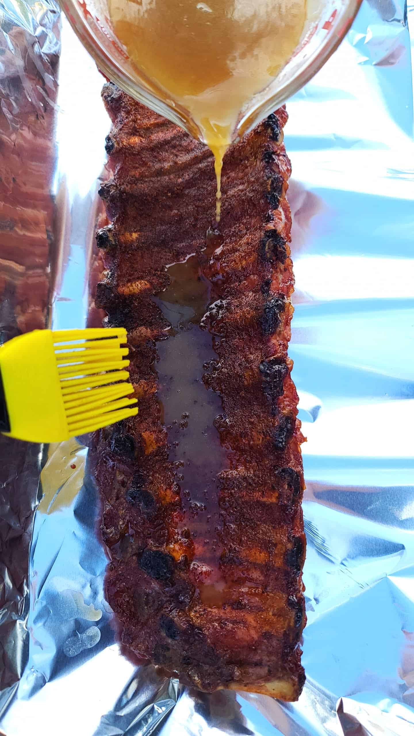  smoked pork ribs
