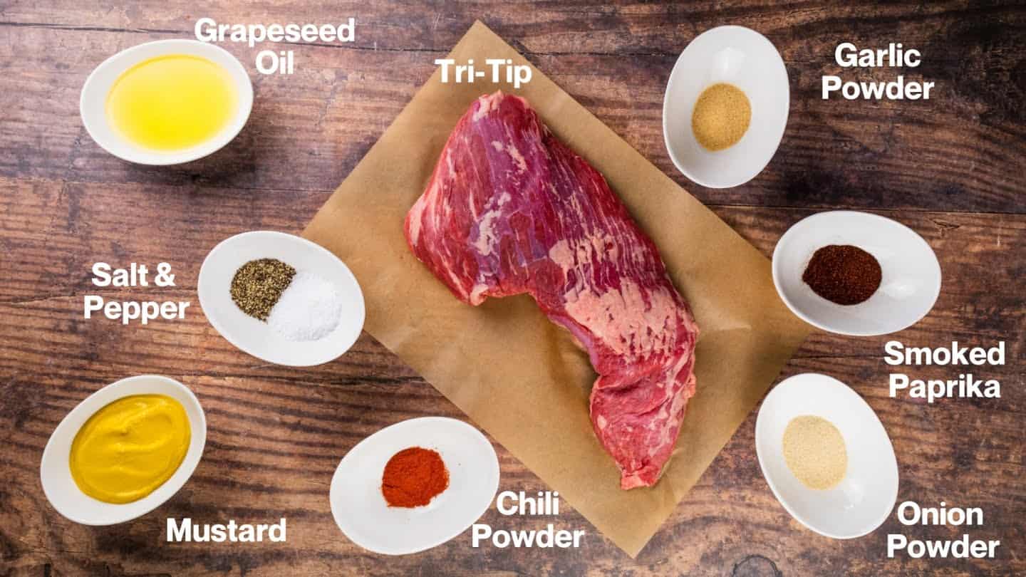 Oven Roast Tri-Tip ingredients 