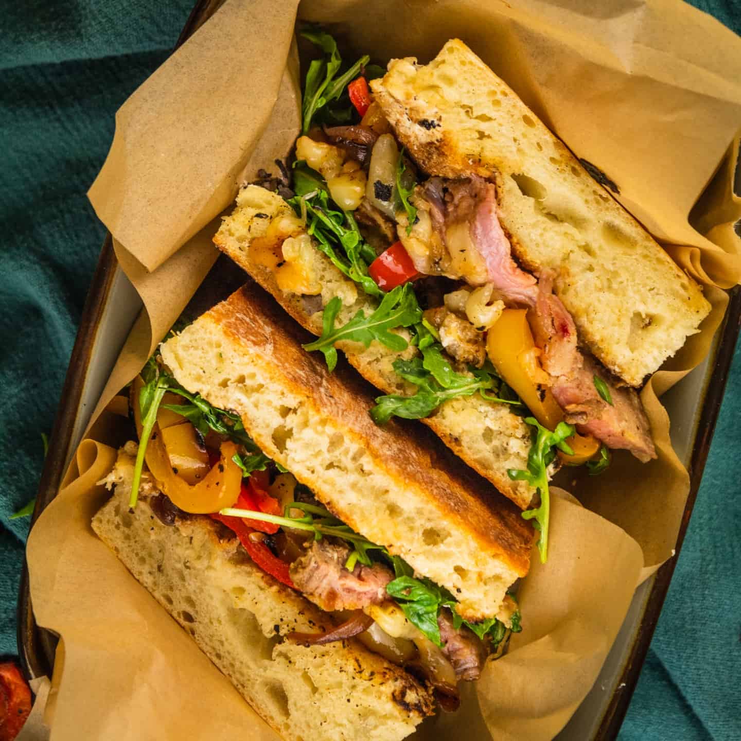 Wrapped Tri tip Sandwich