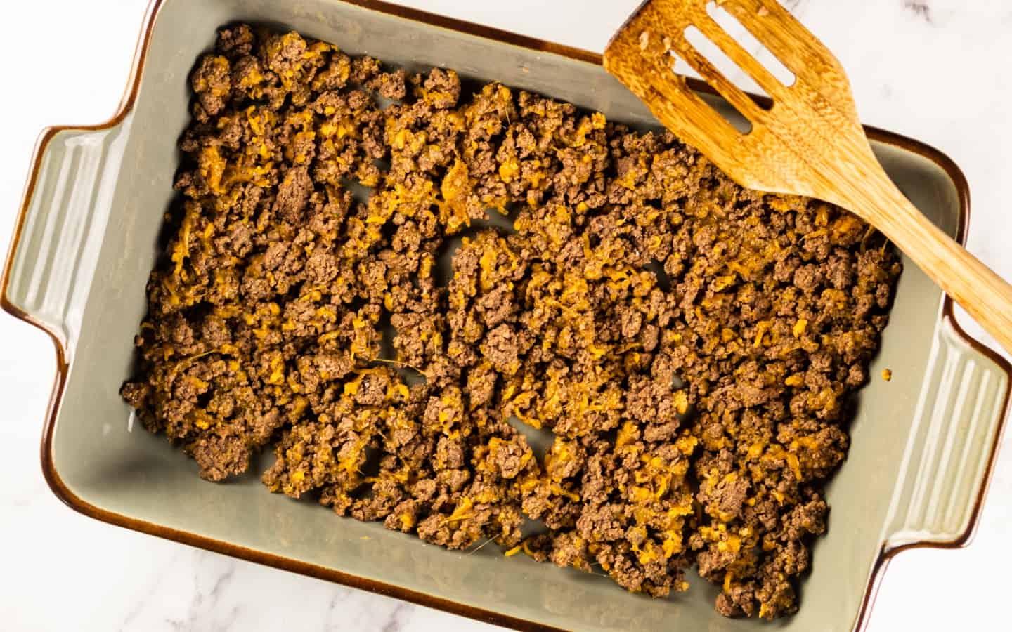 Beef Mixture in a Casserole