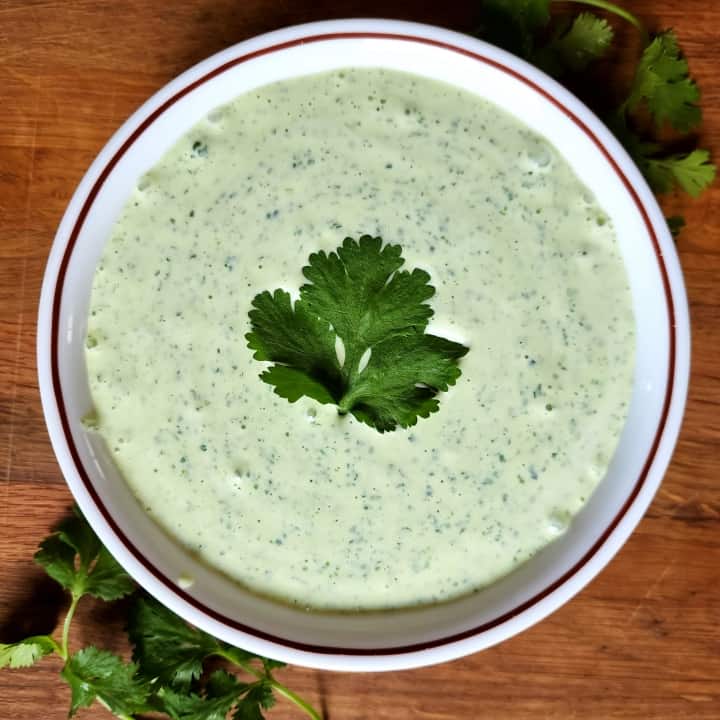 Cilantro Lime Sauce featured