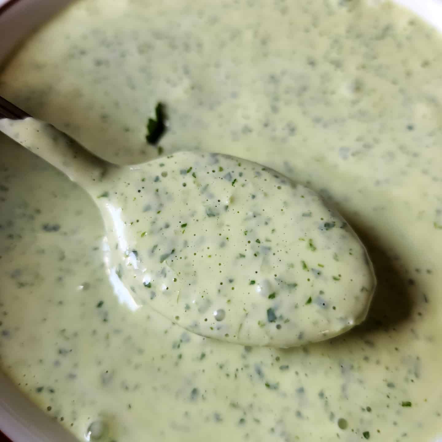 Cilantro Lime Sauce variation