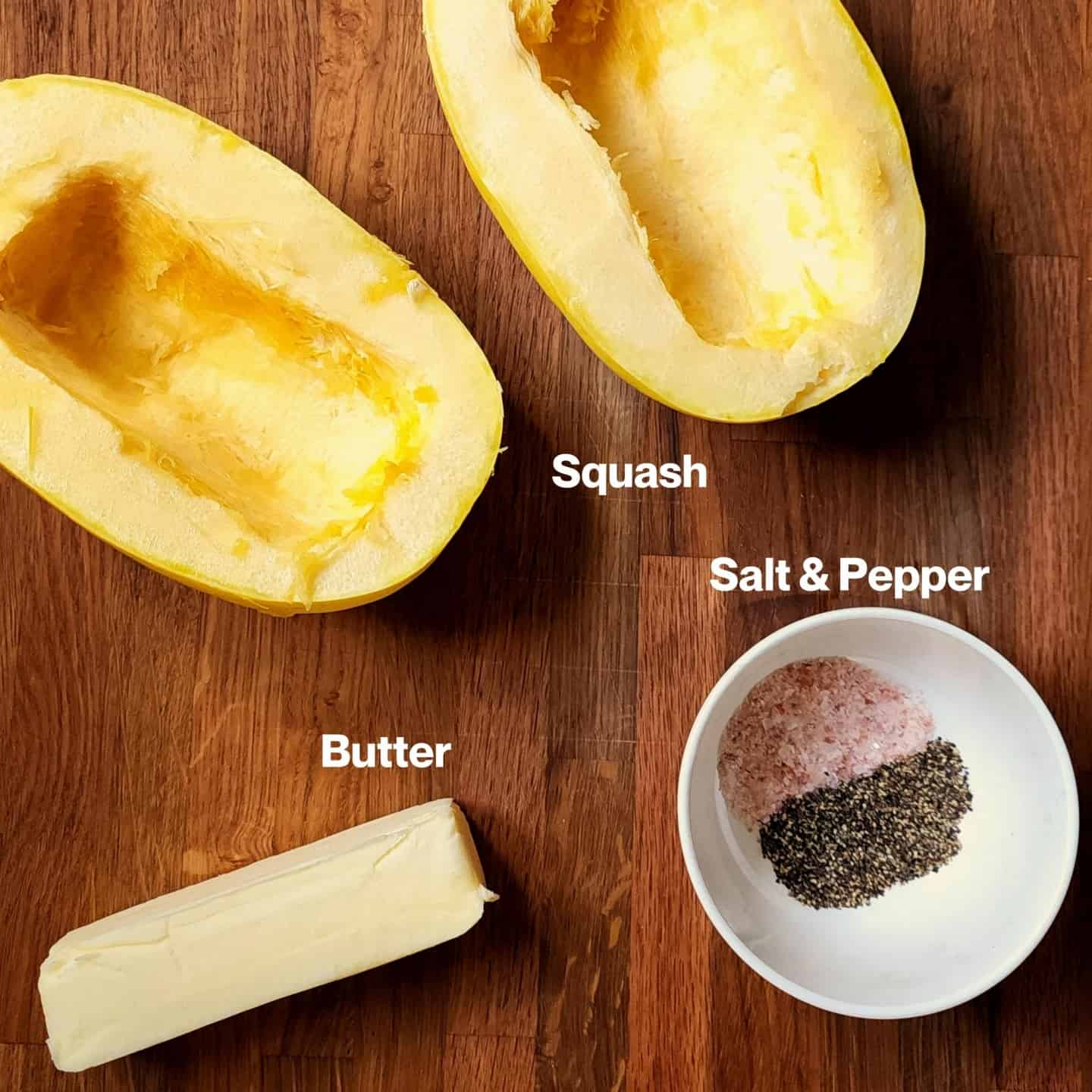 Spaghetti Squash Ingredients