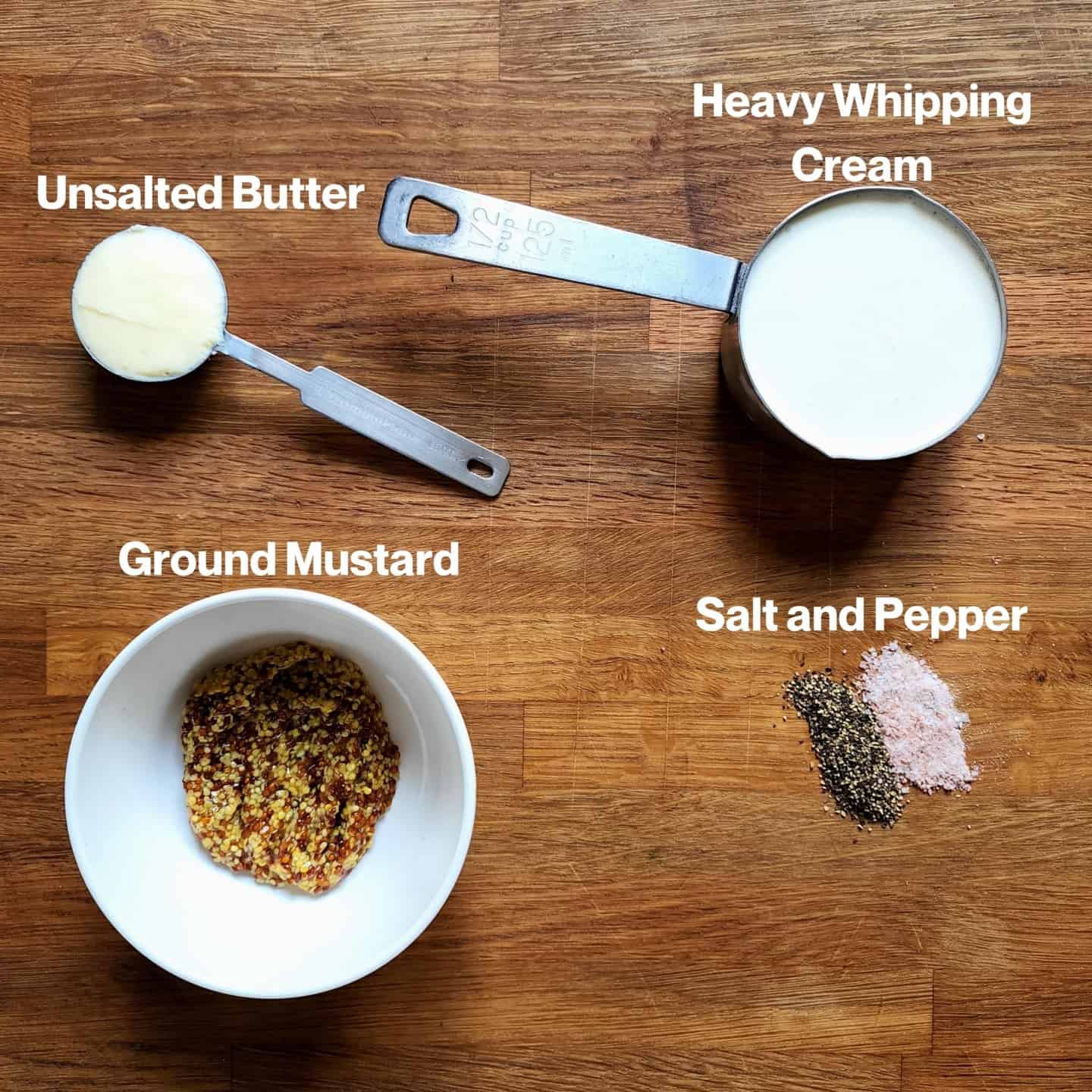 Mustard Sauce Ingredients