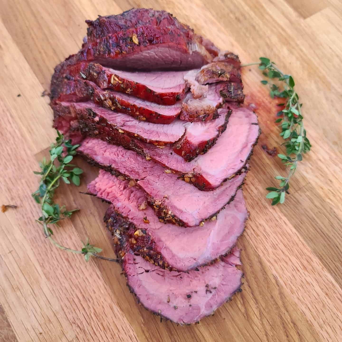 smoked sirloin tip variation