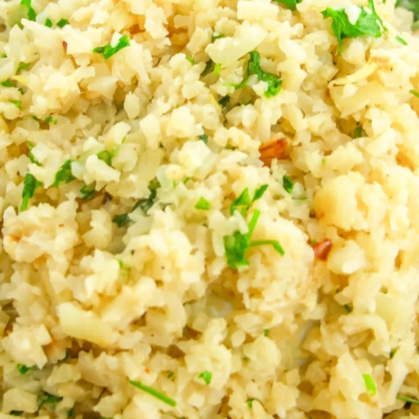 Cilantro Lime Cauliflower Rice