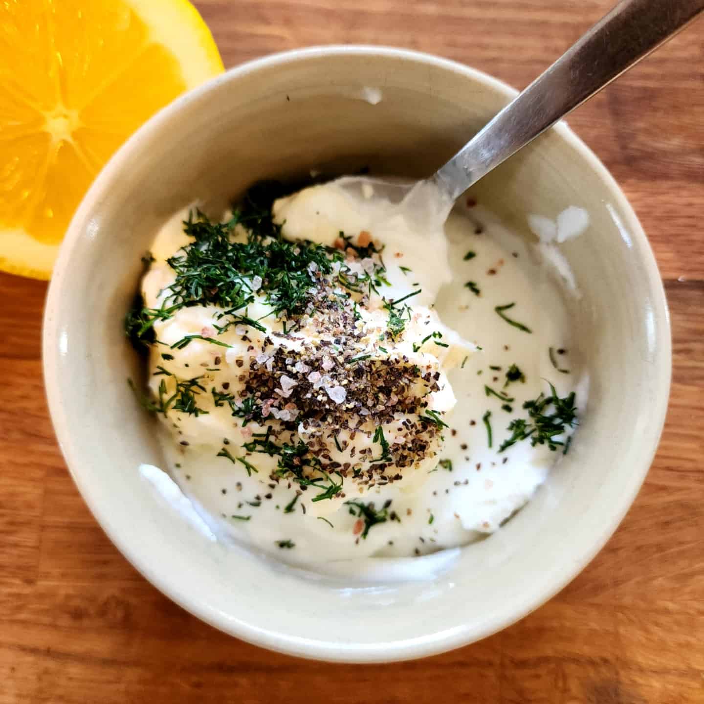 Lemon dill sauce image