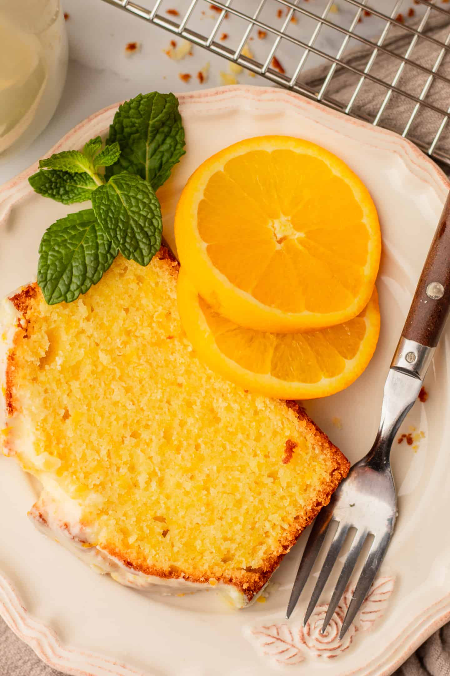 orange cake what to serve