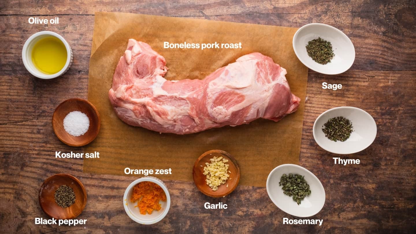 pork sirloin roast ingredients