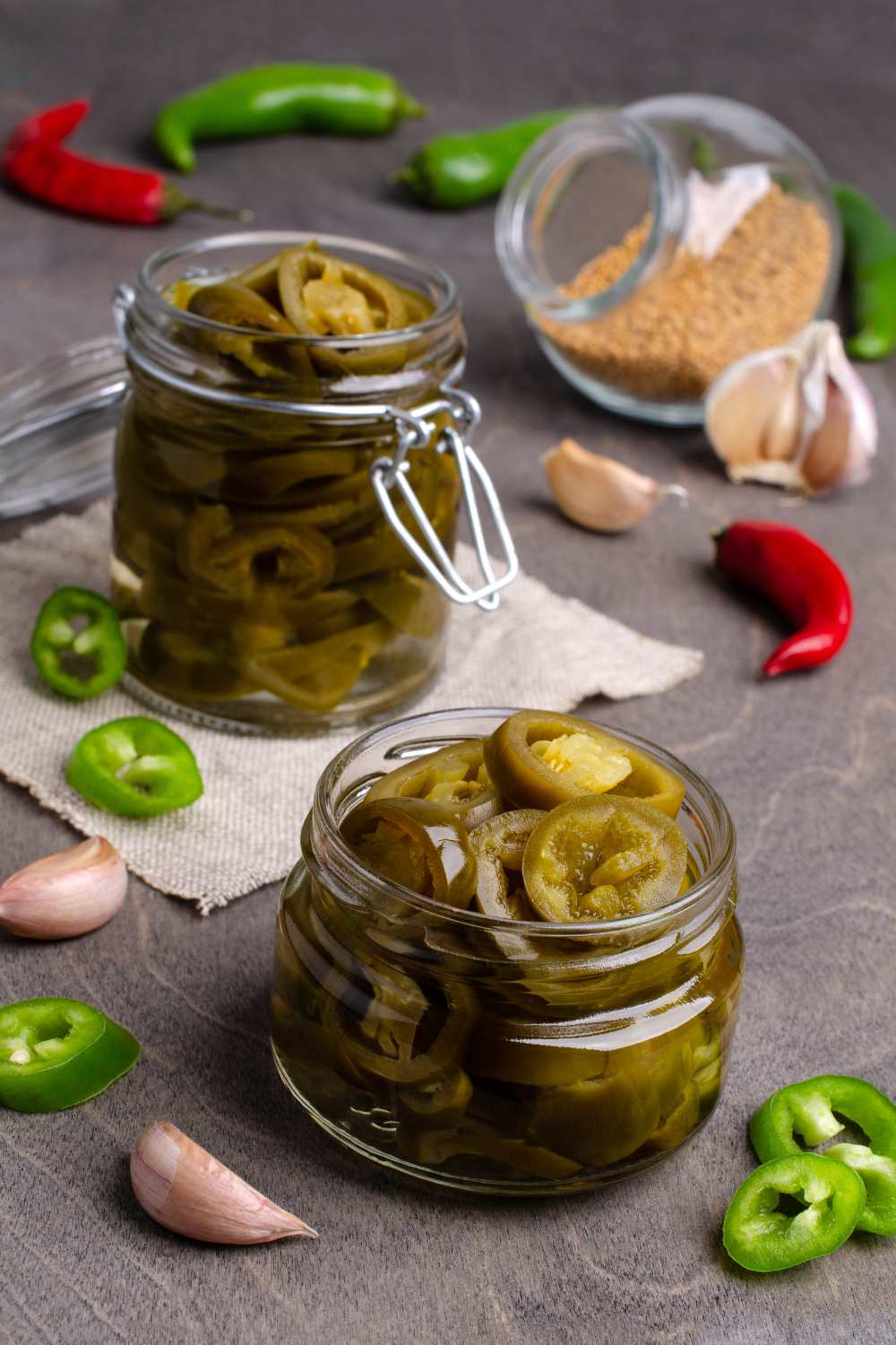 Canned Pickles With Jalapenos