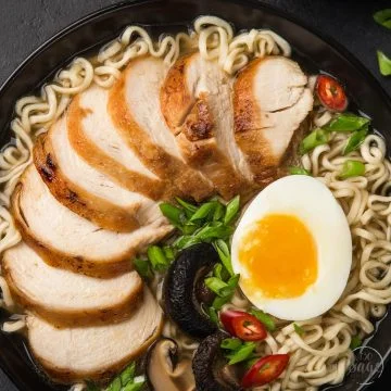 Ramen noodle with egg recipes
