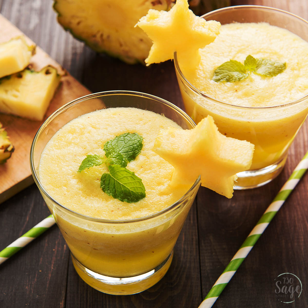 Smoothie with pineapple recipes