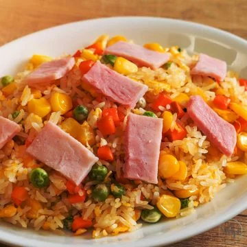Spam with rice recipes
