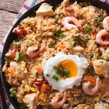 Fried rice with egg recipes