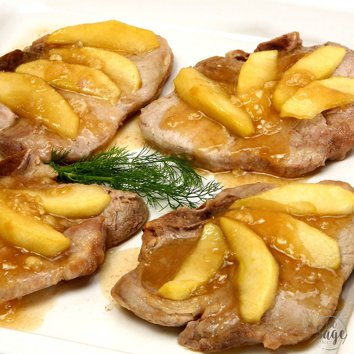 Pork chops with apples recipes