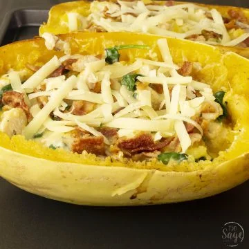 Spaghetti squash with chicken recipes
