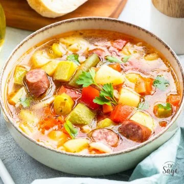 Italian sausage soup