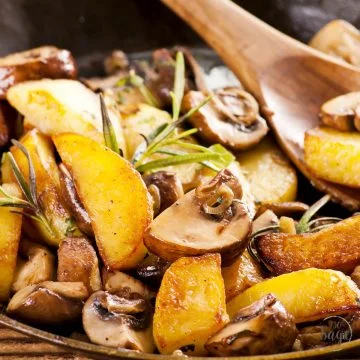 Potato and mushrooms recipes