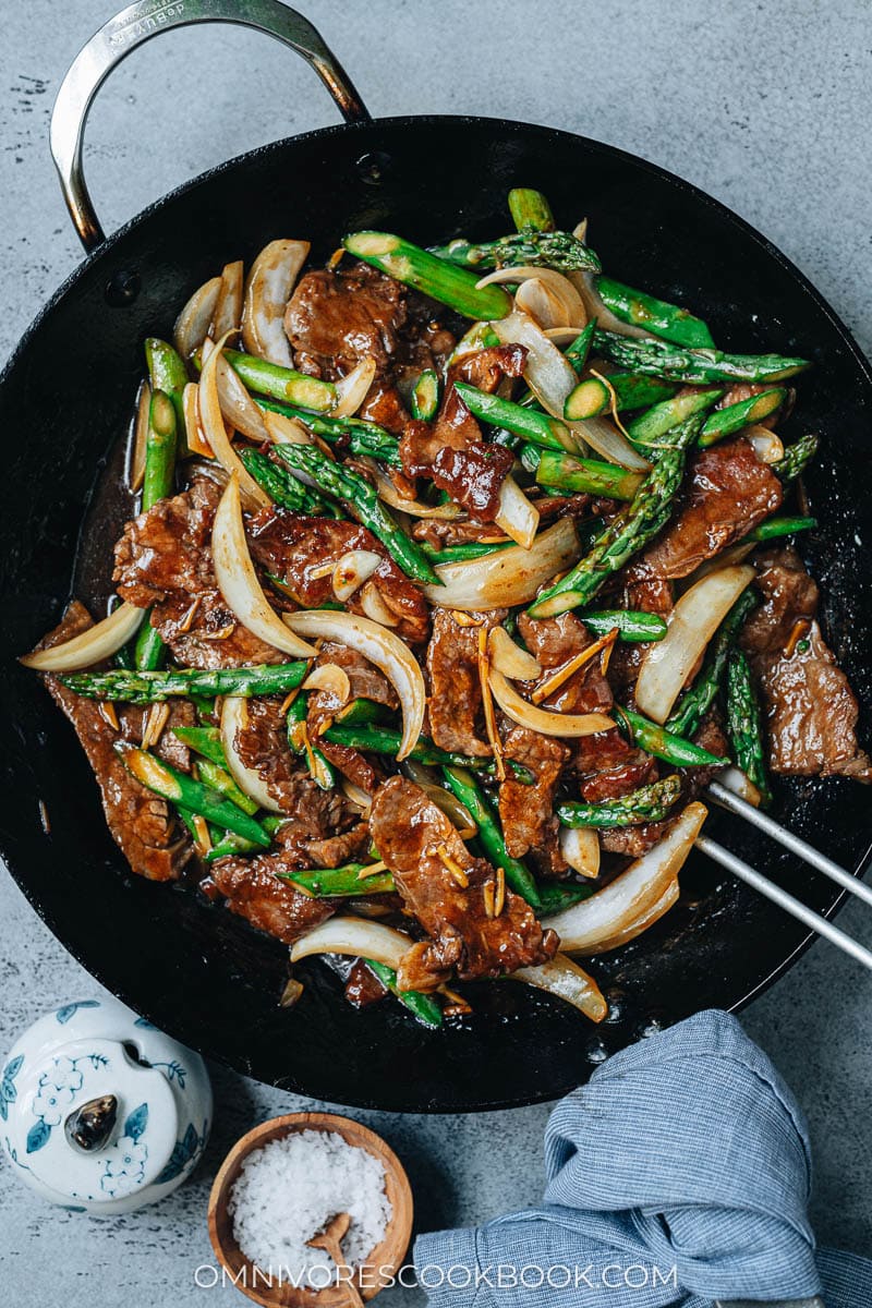 BEEF WITH OYSTER SAUCE