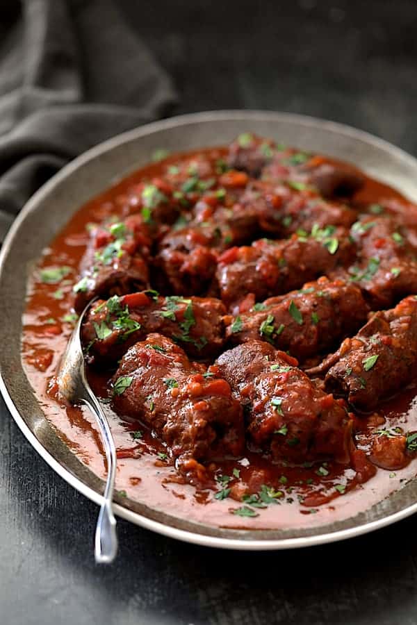 BEEF BRACIOLE RECIPE