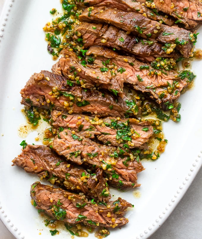 4-INGREDIENT GARLIC BUTTER STEAK