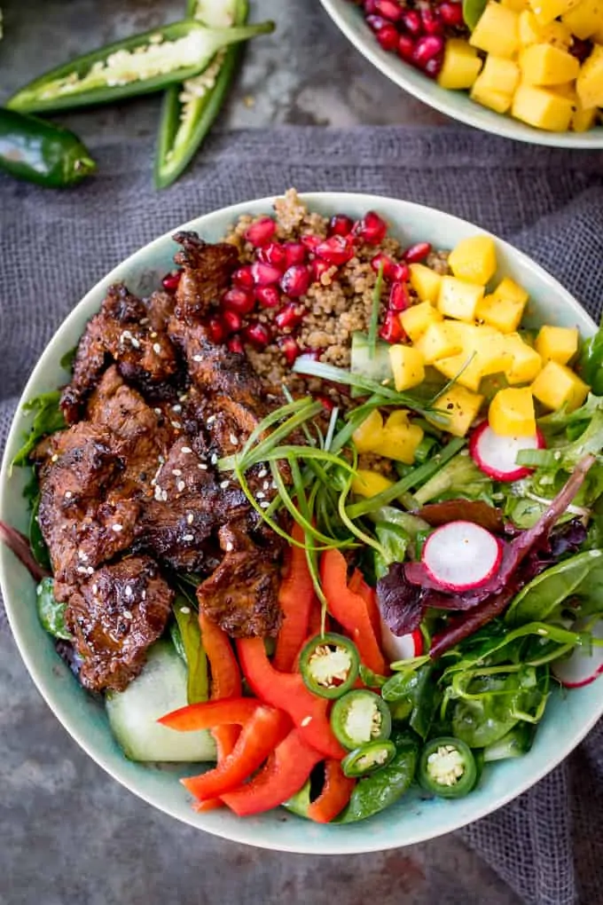 KOREAN BEEF BULGOGI BOWL